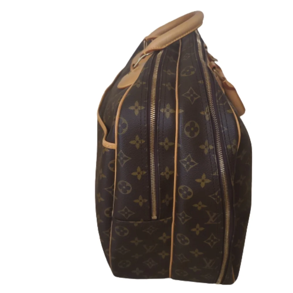 Louis Vuitton Alize 24 hrs bag Vintage Brown/tan - Picture 3 of 10